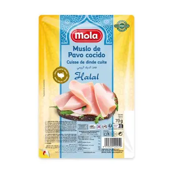 Muslo de pavo Mola Halal 70g