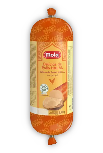 Delicias de pollo Halal 2,7Kg