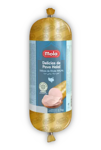 Delicias de pavo Halal 2,7 kg